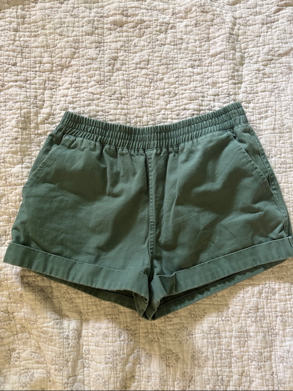Forever 21 Olive Green Casual Shorts